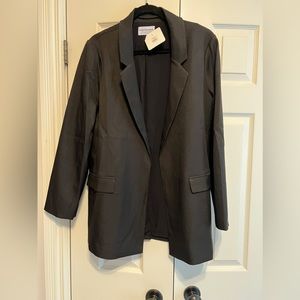 Oversized Black Blazer. Size Large